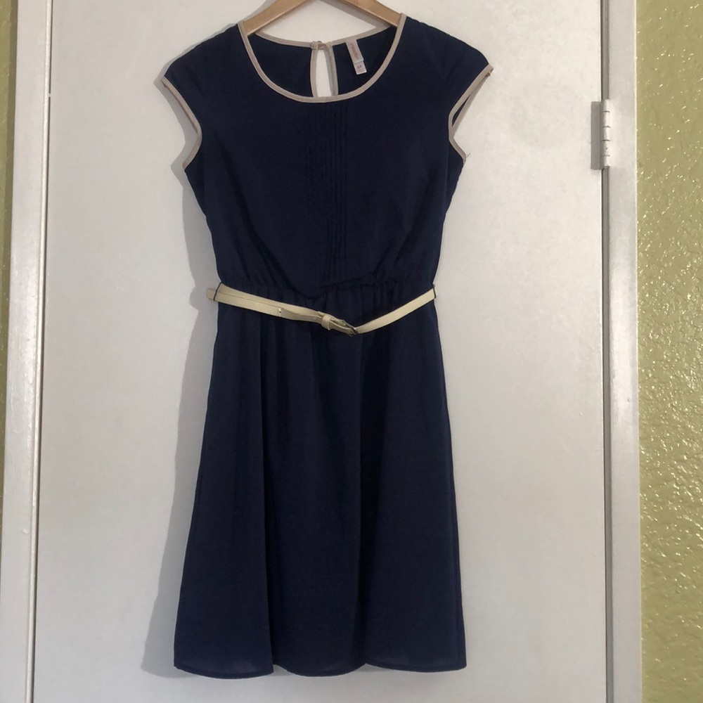 Navy Blue Dress